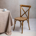 Scaun Loseli, Homla, 52x48x88 cm, lemn, maro