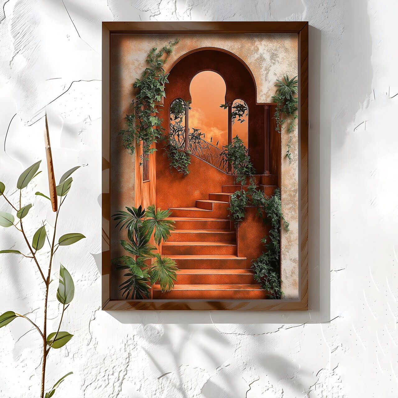 Tablou decorativ NAL183-46 MDF Lemn masiv Multicolor