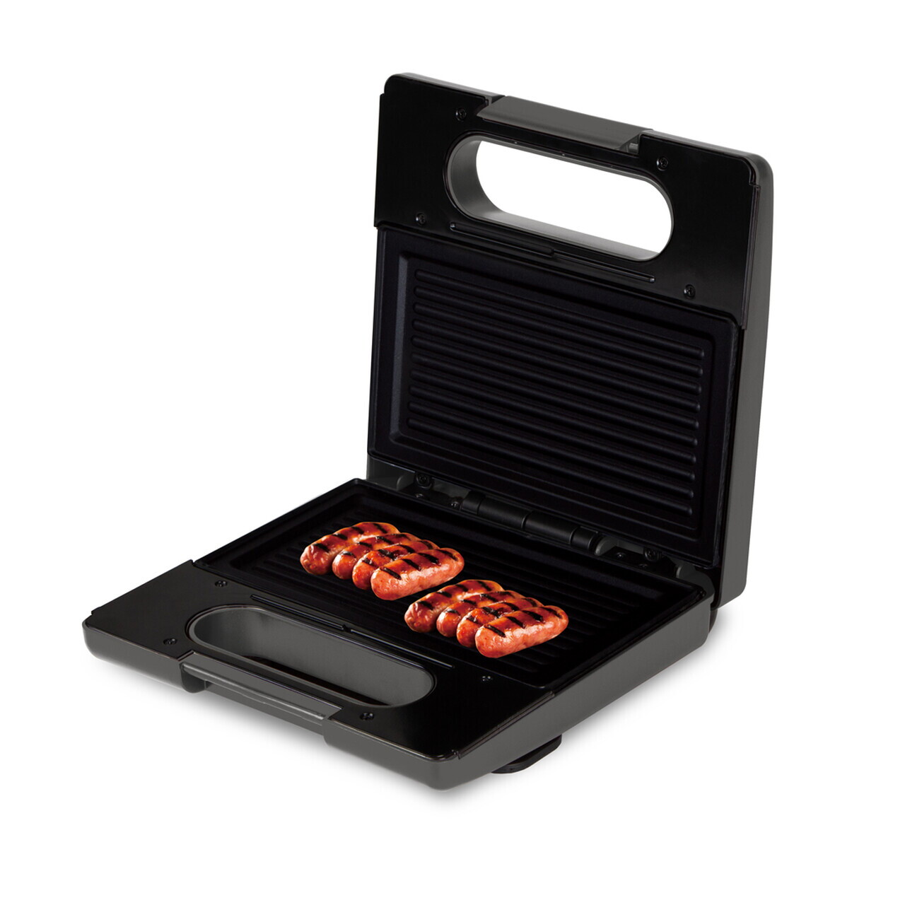 Sandwich maker 3 in 1 Berlinger Haus, Anthracite, 22.5x13 cm, aluminiu, antracit mat - view 3