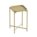 Masuta de cafea, Cerritos, Shb-008-A, 46x56x46 cm, Metal, Auriu