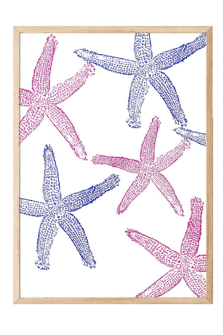 Tablou decorativ, 109838, Lemn masiv, Sticla PVC, Multicolor — imaginea 2
