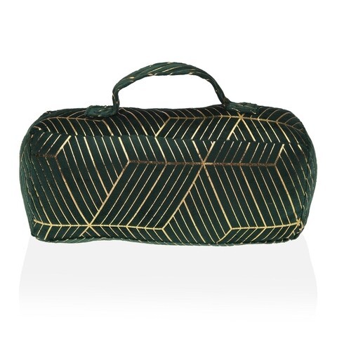 Opritor pentru usa Green Gold, Versa, 24 x 9 x 11 cm, textil, verde