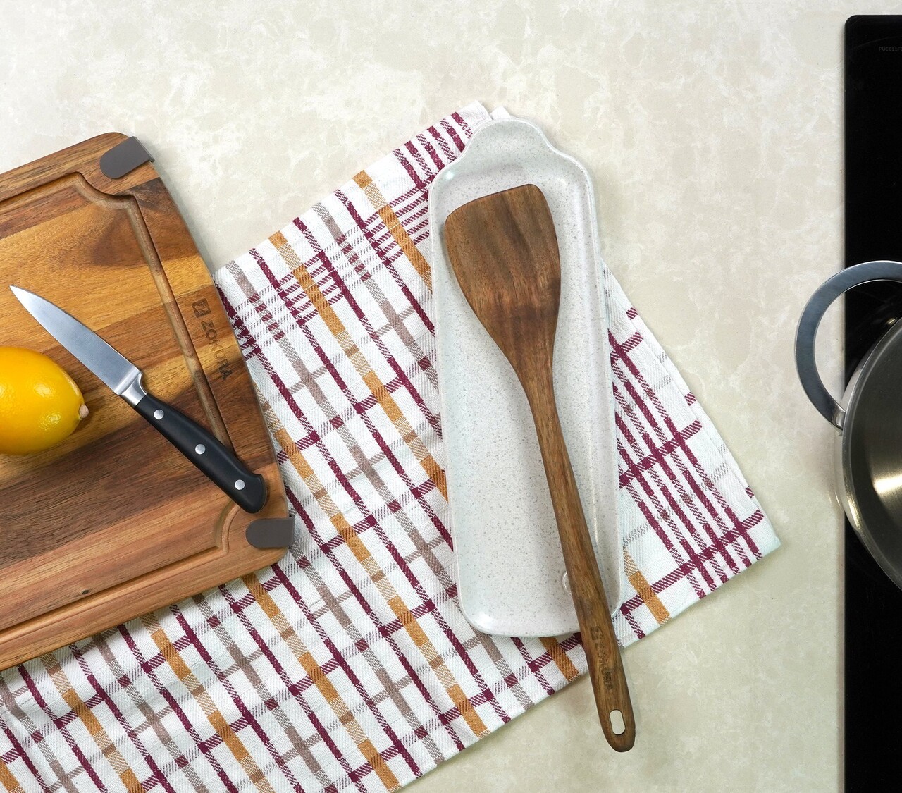 Spatula, lemn de acacia, 35 cm - Zokura - imagine 4