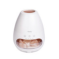Difuzor electric cu sare de Himalaya, Narave, Homla, 19x16 cm, plastic, alb
