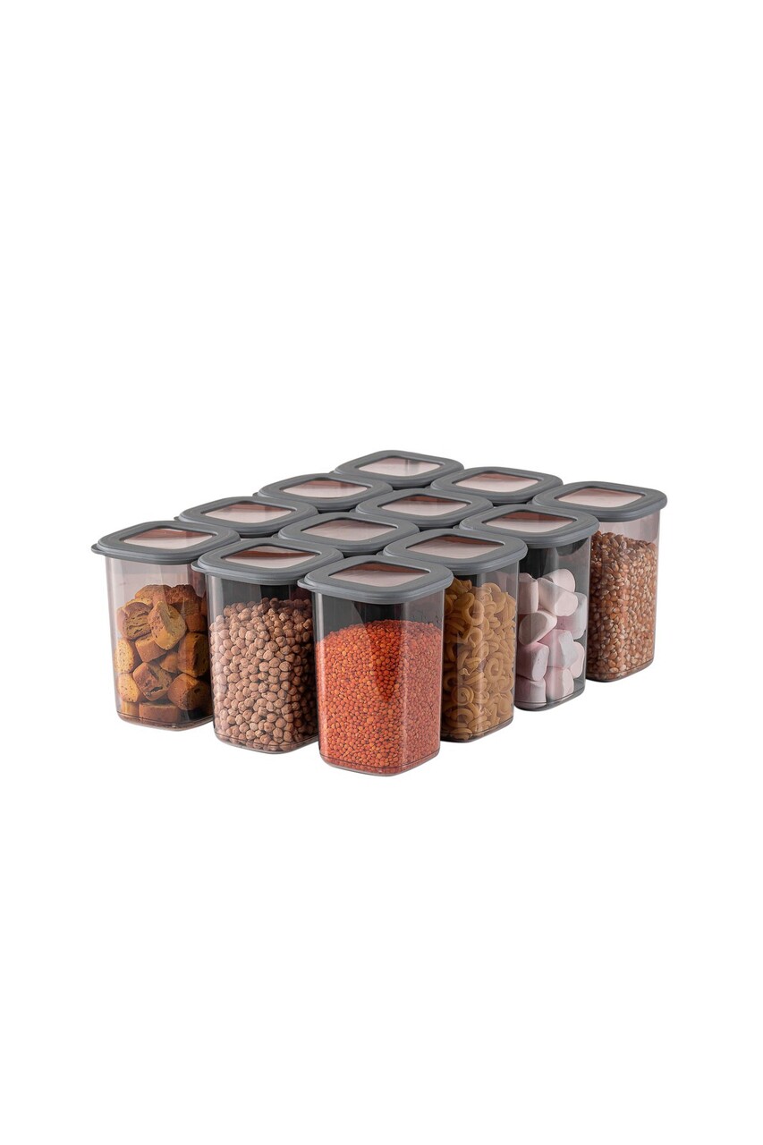 Set recipiente depozitare, Fremont, 964FRM1157, Plastic, Antracit