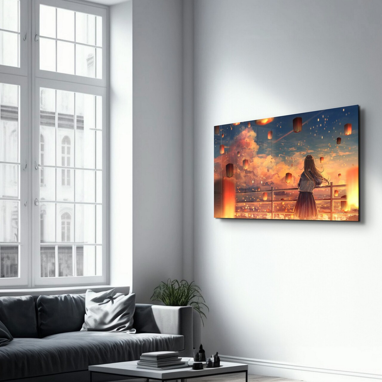 Tablou decorativ, VFT-2090, Dimensiuni: 70 x 110 cm, Multicolor - view 4