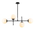 Lustra, Mudoni-MR-951-3, Opviq, 108 x 15 x 67 cm, 4 x E27, 40W, negru