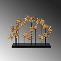 Decoratiune, GOLDFISH 1, Poliester, Auriu
