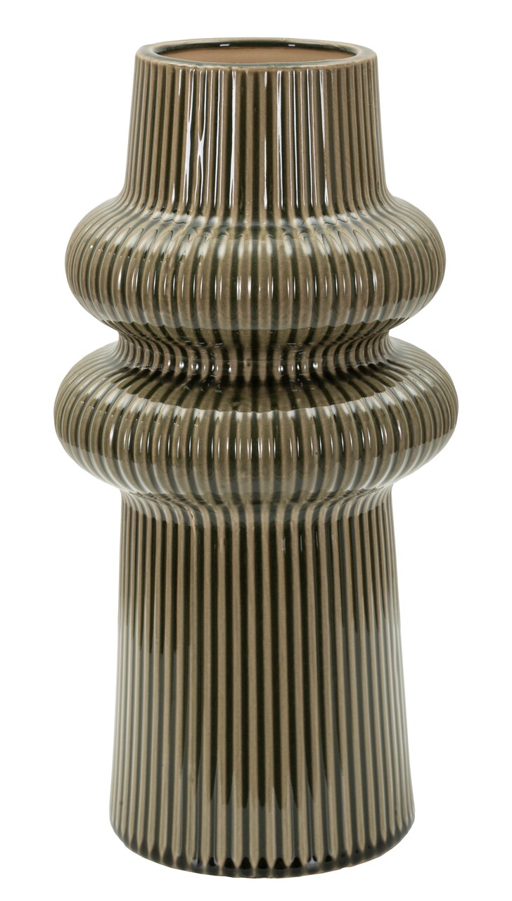 Vaza decorativa, Mauro Ferretti, Harmony, 18x36 cm, ceramica, verde - view 5