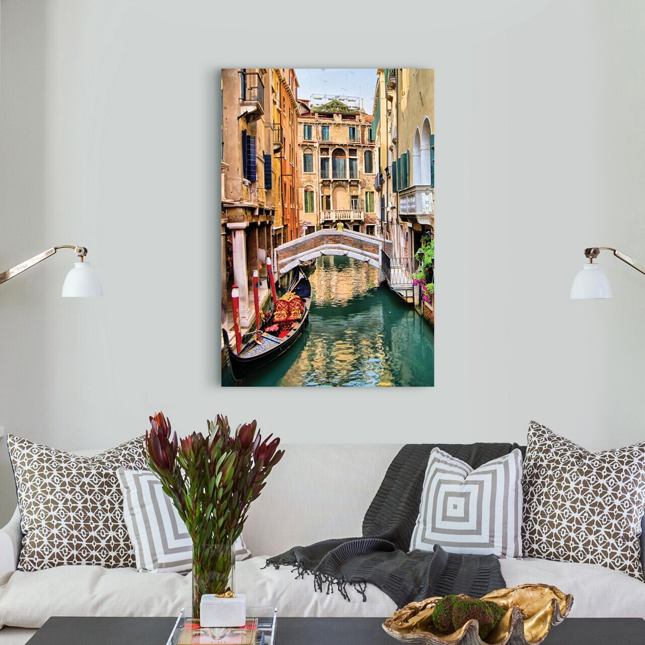 Tablou decorativ, NA-TUR-1010, Dimensiune: 60 x 90 cm, Multicolor — imaginea 3