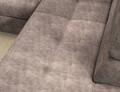 Coltar extensibil stanga 4 locuri ELTAP, LT-20AMO, Eridano, 275x202x88 cm, lemn/poliester, maro