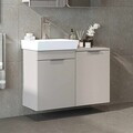 Dulap de baie cu chiuvetă, Hanah Home, Dubai Sepetli, 92.2x69.5x38.6 cm, PAL, Gresie