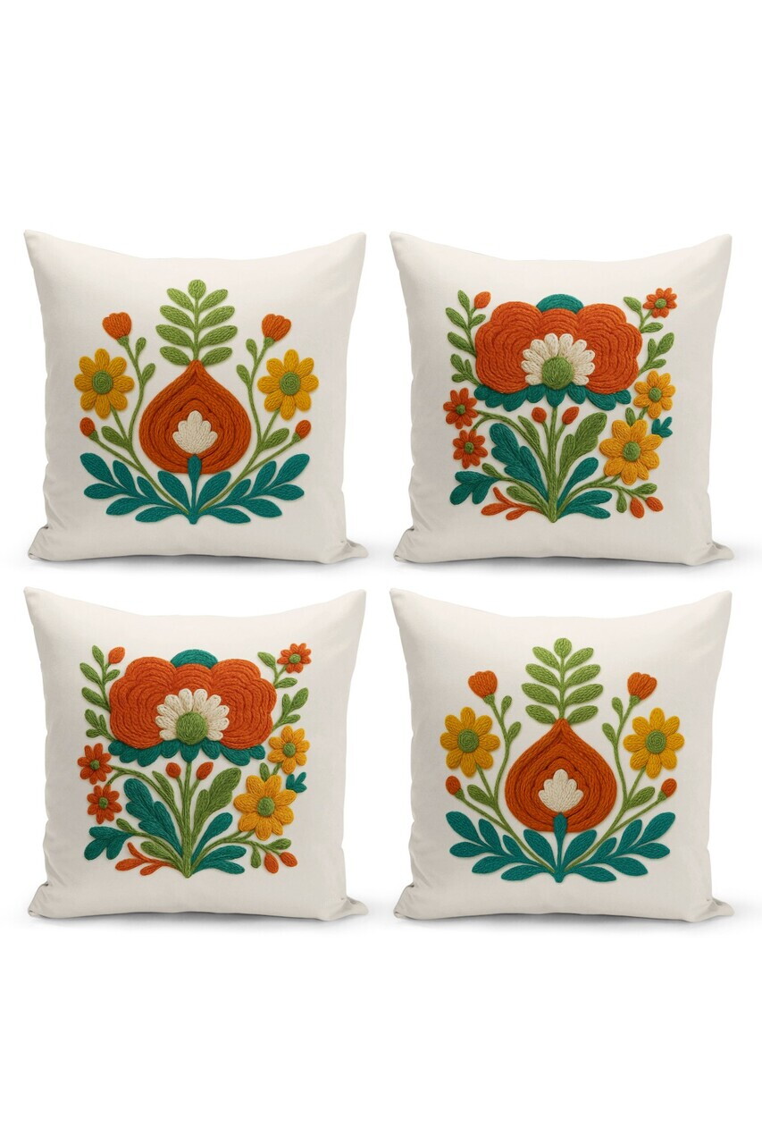 Set fete de perna, Artpnchset4-84, Poliester, Multicolor — imaginea 4