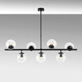 Lustra, Fulgor, 942FLG1217, Metal, Negru