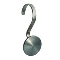 Set 12 inele pentru perdea de dus Forma, iDesign,  3.2x4x7.6 cm, inox
