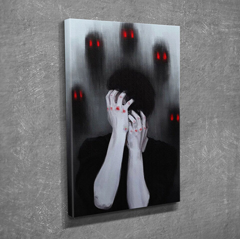 Tablou decorativ, dc138, canvas, 30 x 40 cm, multicolor