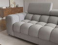 Coltar extensibil dreapta 3 locuri ELTAP, RT-04SO, Felro, 285x181x93 cm, lemn/poliester, gri inchis