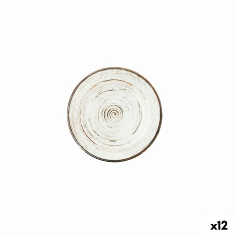 Set 12 farfurii, Bidasoa, Ikonic Brasse Brush, Ø 17 cm, ceramica, multicolor Bidasoa