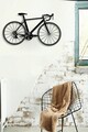 Decoratiune de perete, Bisiklet, Metal, Dimensiune: 39 x 70 cm, Negru