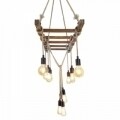 Candelabru All Design, handmade, 100x78x30 cm, Double Walnut