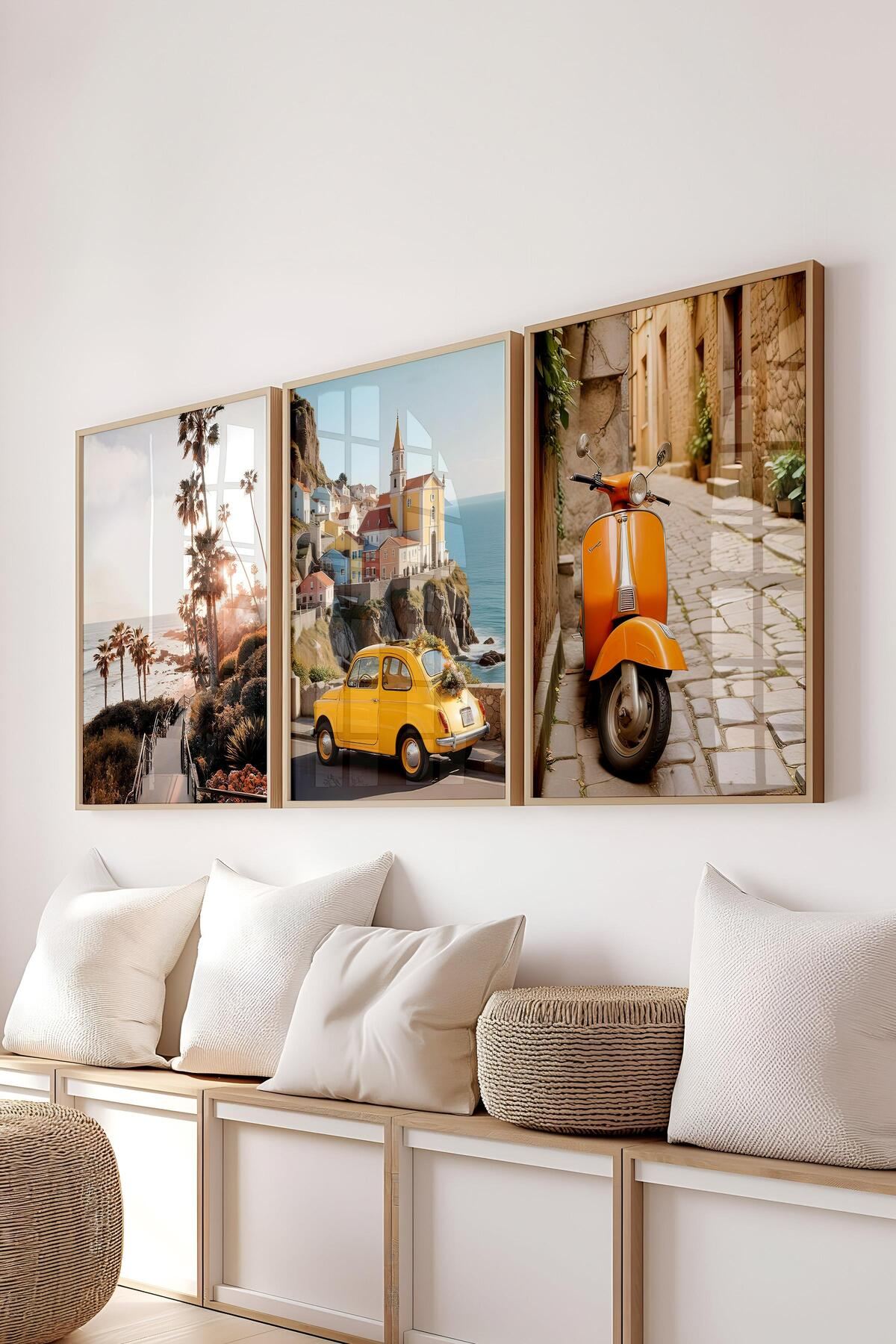 Set de pictură decorativă, Ç-300701, Sticla PVC, Multicolor