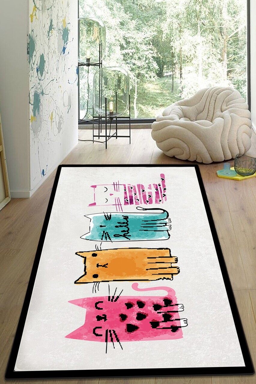 Covor, Baby Cats, 80x140 cm, Multicolor