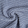 Patura Chenille, Homla, 130x170 cm, poliester, albastru deschis