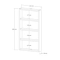 Raft de perete, Puqa Design, Quatro, Alb