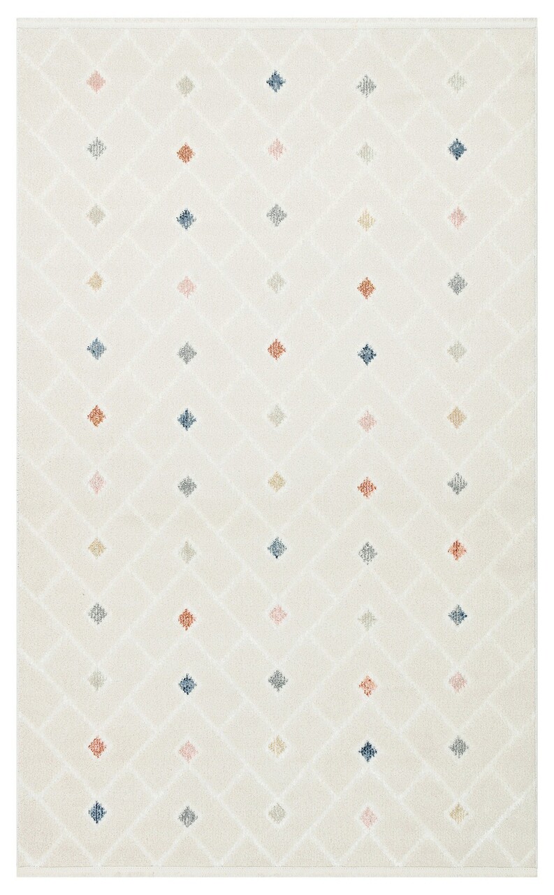 Covor, TRS 04, 120x180 cm, Poliester, Crem - 1 | YEO