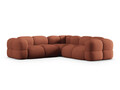 Coltar simetric 4 locuri, Loretto, Cosmopolitan Design, 250x250x68 cm, tesatura structurata, corai