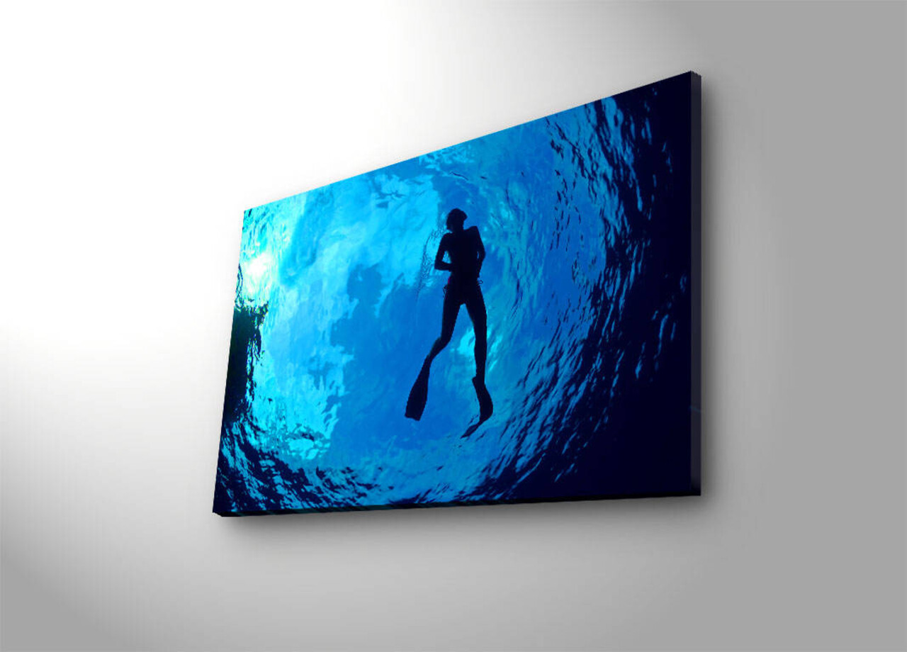 Tablou decorativ cu lumina LED, 4570DACT-6, Dimensiune: 45 x 70 cm, Multicolor - view 4