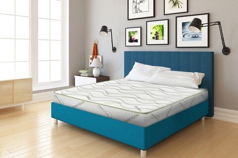 Saltea Green Future Cool Bamboo12+3 cm Memory, Anatomica, Ortopedica 160x190x18 cm