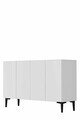 Consola, Hanah Home, Didema 120, 120x79x32 cm, Alb
