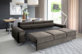 Canapea extensibila 3 locuri, ELTAP, SO-LAU-22NU, Laurence, 261x97x105 cm, lemn/poliester, maro inchis