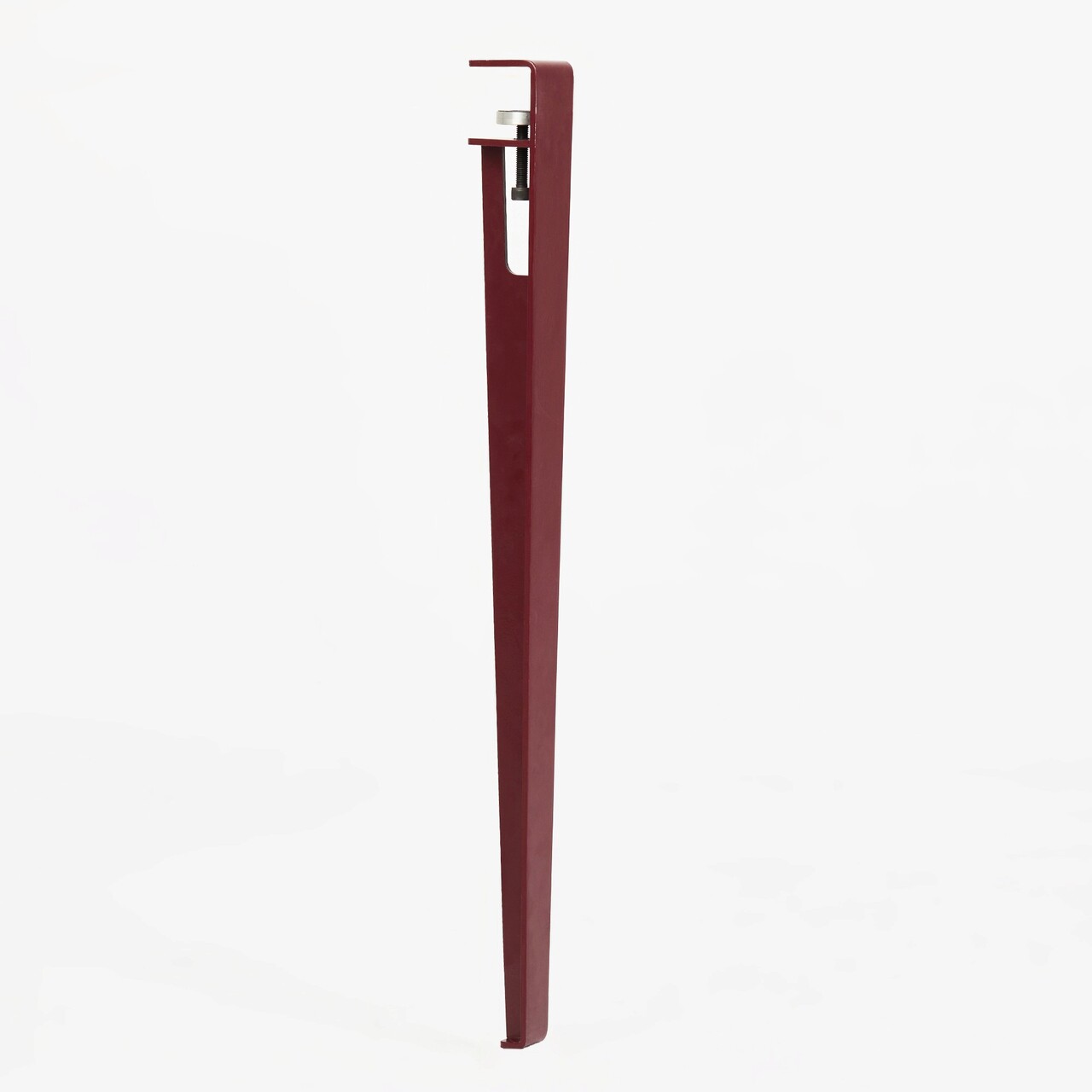 Masa, Logg, Pineios, 150x75x75 cm, Lemn / Burgundy