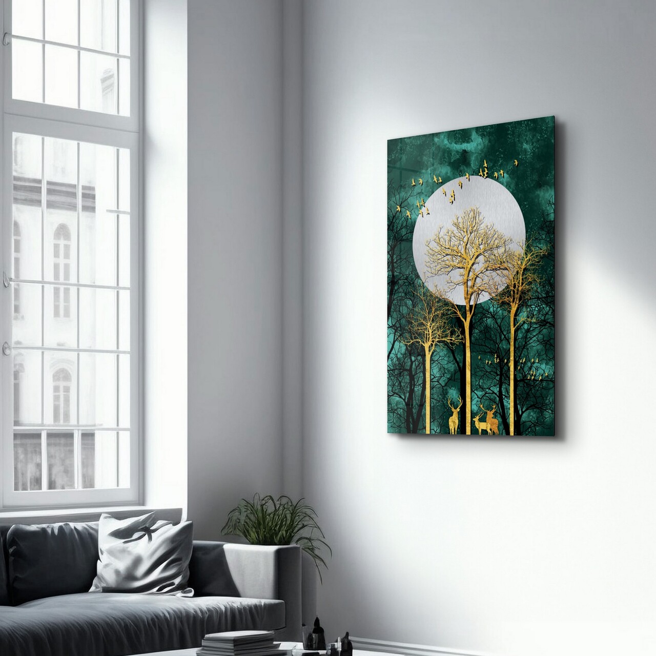 Tablou decorativ, CAM-1066, Dimensiuni: 70 x 110 cm, Multicolor - view 4
