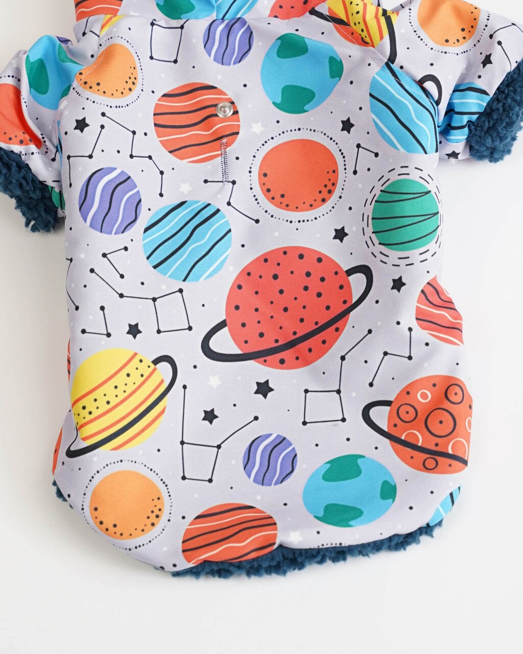 Hanorac pentru câini, Paws &amp; Whiskers, Galaxy Raincoat, Multicolor - view 5