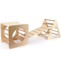 Set de cățărători Pikler, Rosewood, BLTYZ-AKTV053, Stejar