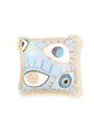 Perna, YST0413, 45x45 cm, Poliester, Albastru / Auriu / Gri / Crem