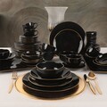 Serviciu de masa, 24 piese, TY040044F650A, Keramika, gresie, multicolor