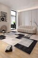 Covor, CLR-7365-HALI-57, 100x150 cm, Poliester, Negru