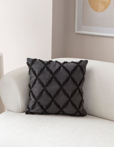 Husa de perna, Tuffet, 43x43 cm, Material: 100% POLIESTER, Negru