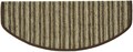 Covor scari Semirotund C-290113, Decorino, 24x65 cm, polipropilena, maro