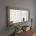 Oglinda decorativa Z11050CV, Neostill, 50 x 110 cm, walnut