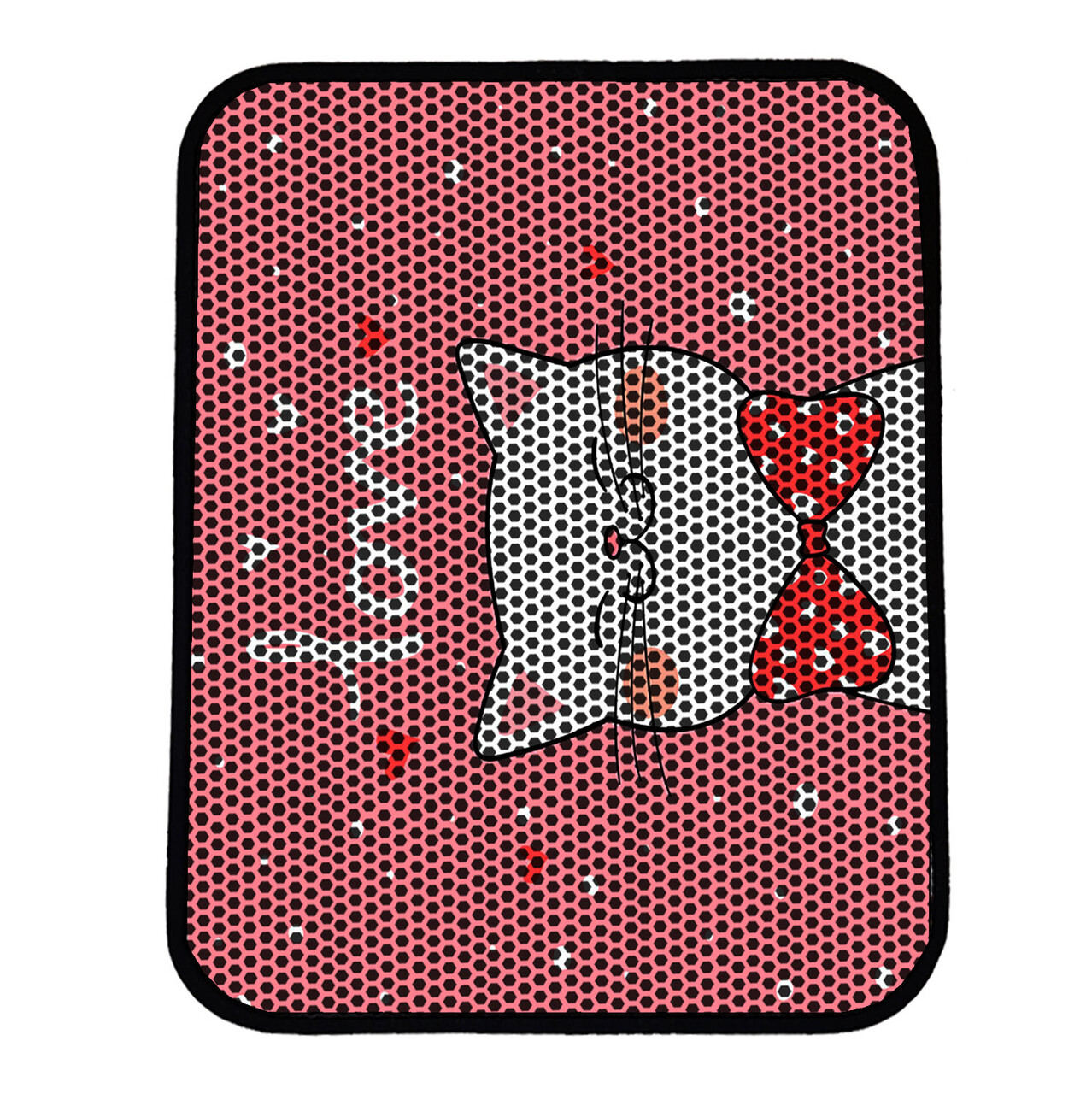Covoras litiera pentru colectarea granulelor de nisip, Paws &amp; Whiskers, Nrszn0163, 50% PVC/50% poliester, Multicolor - view 2