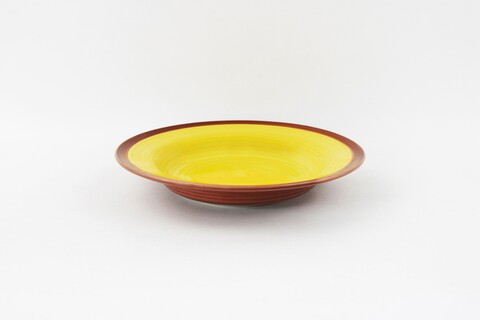 Poza Set 6 farfurii pentru paste Cadiz, Heinner, Ã˜22 cm, ceramica, galben
