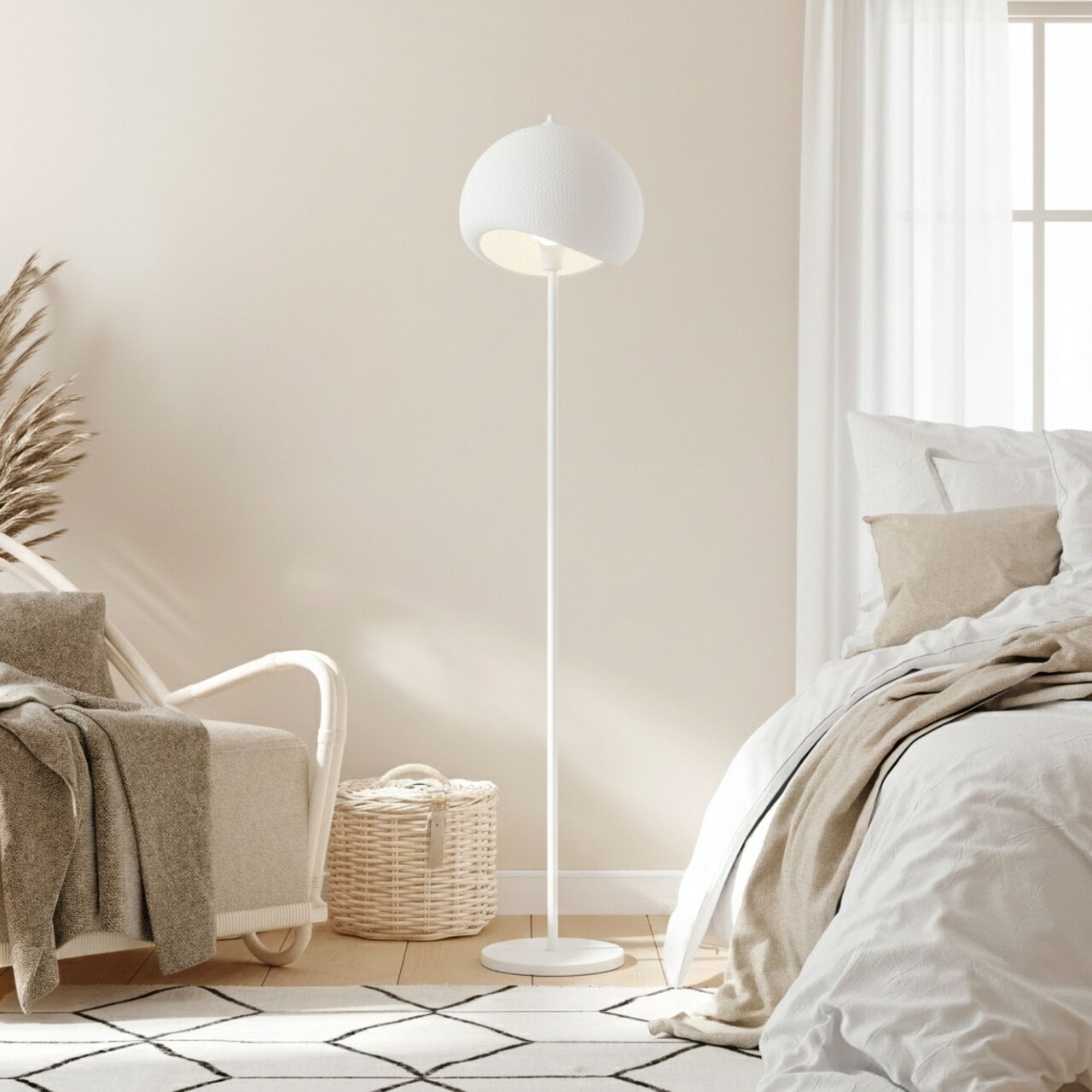 Lampadar, L'essentiel Maison, 892OPV2630, Alb - view 8