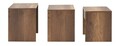 Set masute 3 piese, Adore, Triple, Maro