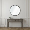Oglinda decorativa, Lumisfera, Ocean 50, Negru
