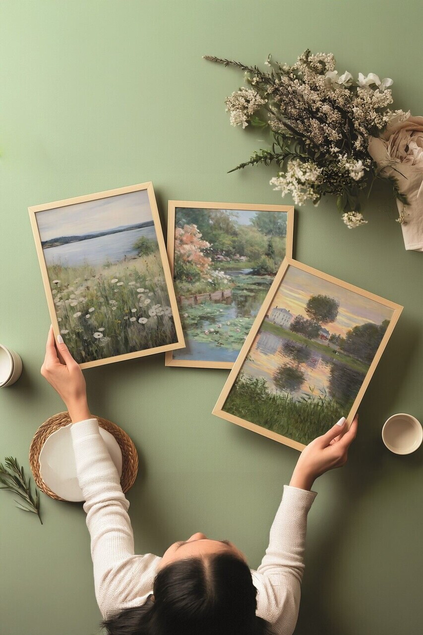 Set de pictură decorativă, Ç-300873, Sticla PVC, Multicolor — imaginea 3